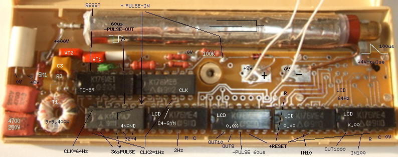 Dosimeter Master-1 Innenleben